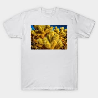 Jumping Cholla Cactus at Joshua Tree National Park T-Shirt